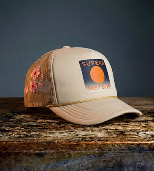 Cream Trucker Hat