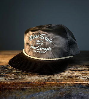 Outer Style/Inner Strength Satin Hat