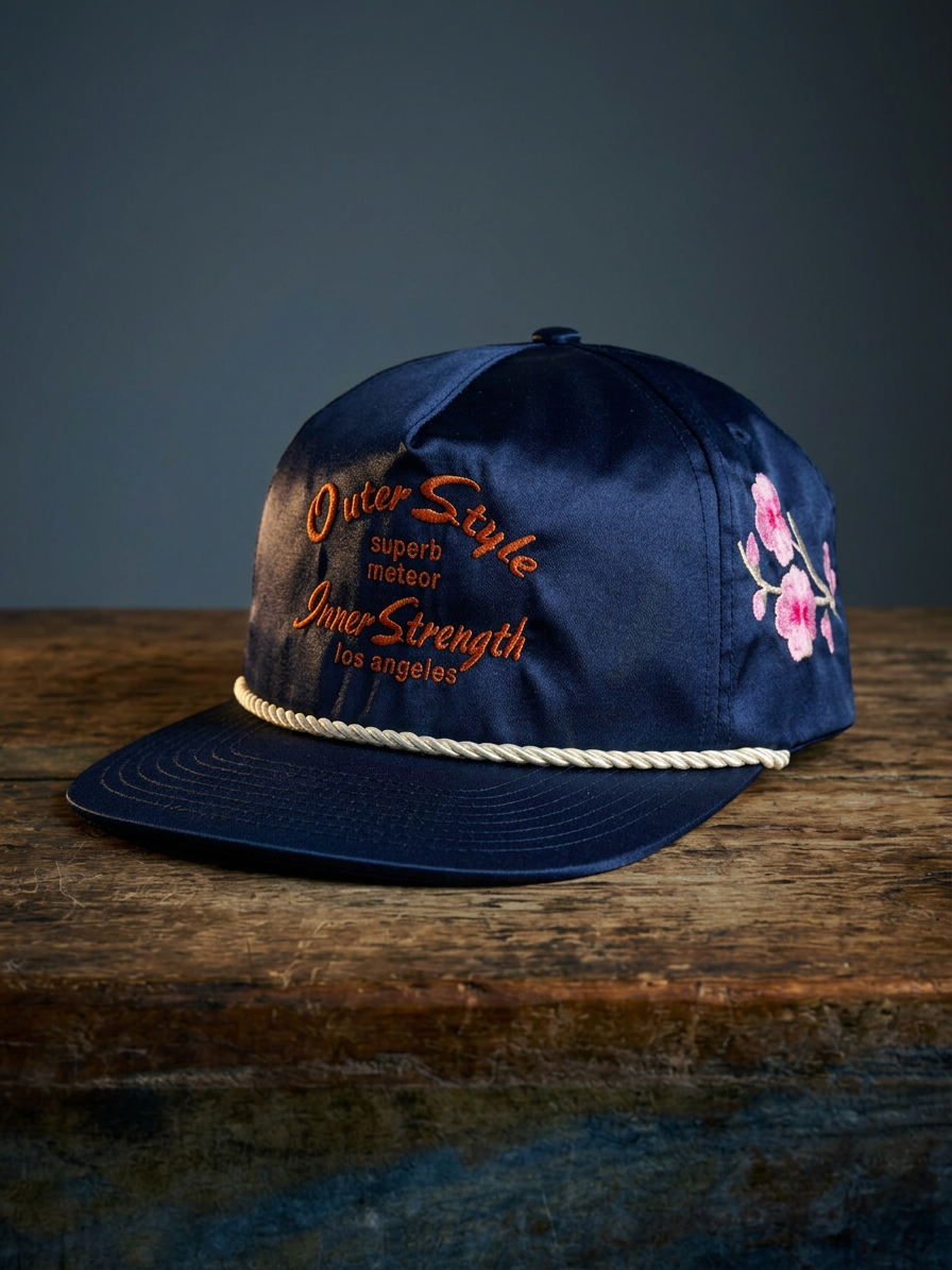 Outer Style/Inner Strength Satin Hat