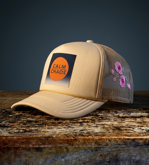 Cream Trucker Hat