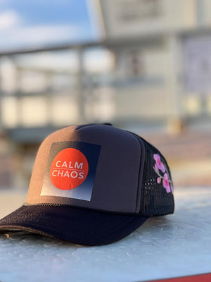 Calm Over Chaos Working Out Hat