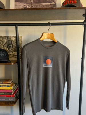 Superb Meteor Long-sleeved Thermal in Charcoal
